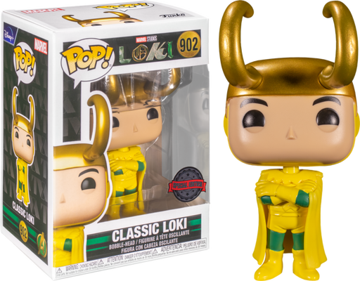 Funko Pop! Loki (2021) - Classic Loki #902 - Pop Basement