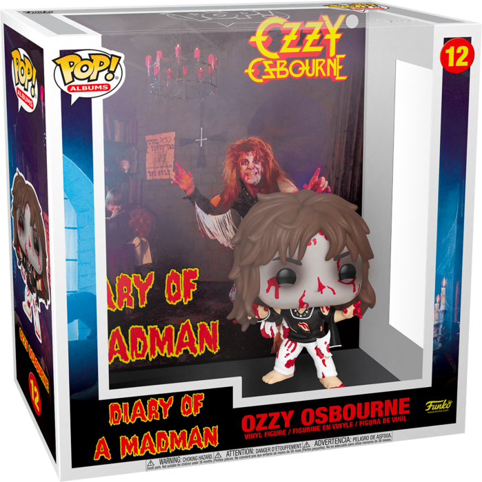 Funko Pop! Albums - Ozzy Osbourne - Diary of a Madman #12 - Pop Basement