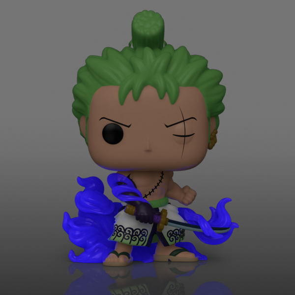 Funko Pop! One Piece - Roronoa Zoro with Enma Glow in the Dark #1288 - Pop Basement