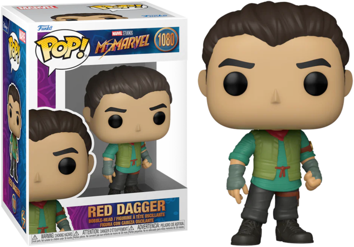 Funko Pop! Ms. Marvel (2022) - Red Dagger #1080 - Pop Basement