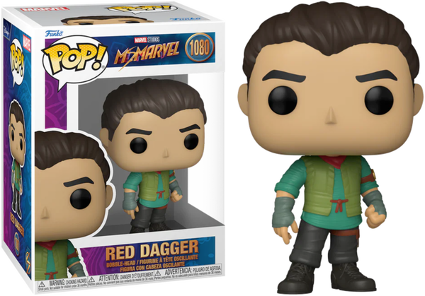Funko Pop! Ms. Marvel (2022) - Red Dagger #1080 - Pop Basement