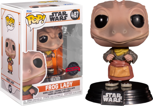 Funko Pop! Star Wars: The Mandalorian - Frog Lady #487 - Pop Basement