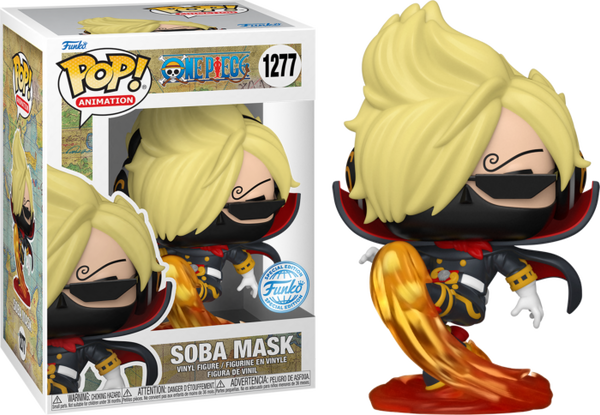 Funko Pop! One Piece - Soba Mask #1277 - Chase Chance - Pop Basement