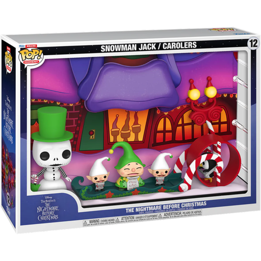 Funko Pop! Moment - The Nightmare Before Christmas - "What’s This" Snowman Jack Deluxe #12 - Pop Basement