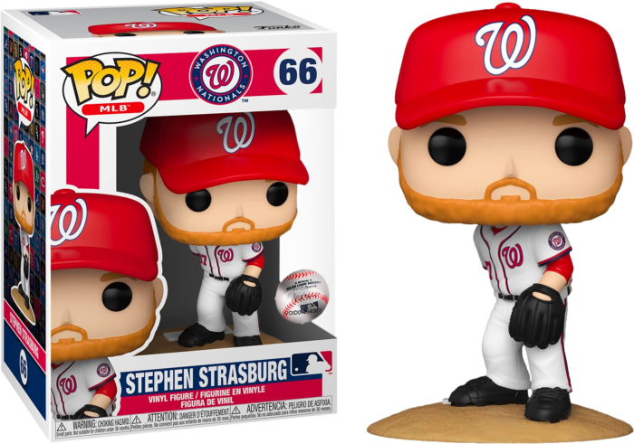 Funko Pop! MLB Baseball - Stephen Strasburg Washington Nationals #66 - Pop Basement