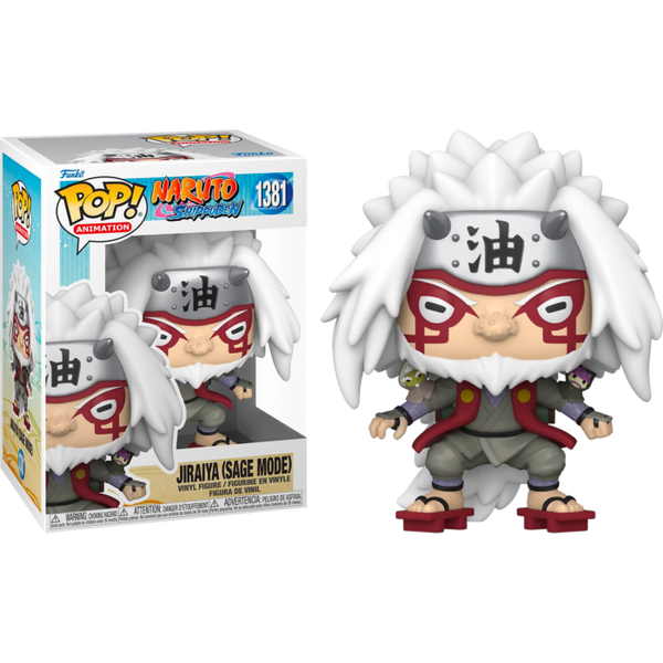 Funko Pop! Naruto: Shippuden - Jiraiya (Sage Mode) #1381 - Pop Basement