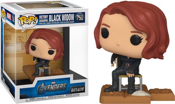 Funko Pop! The Avengers - Black Widow Victory Shawarma Diorama Deluxe #759 - Pop Basement