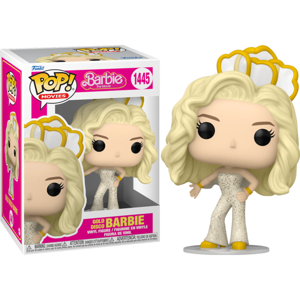 Funko Pop! Barbie (2023) - Gold Disco Barbie #1445 - Pop Basement