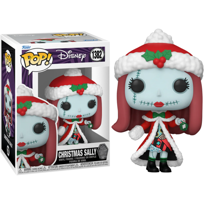 Funko Pop! The Nightmare Before Christmas 30th Anniversary - Christmas Sally #1382 - Pop Basement