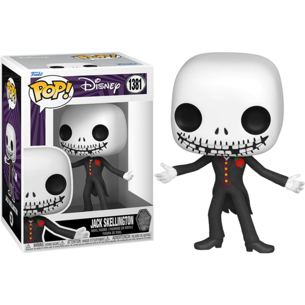 Funko Pop! The Nightmare Before Christmas 30th Anniversary - Formal Jack Skellington #1381 - Pop Basement