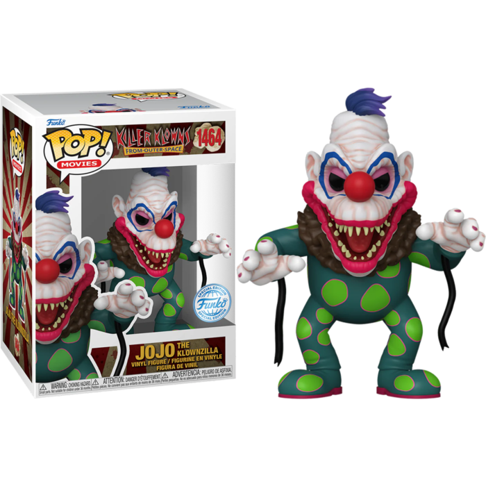 Funko Pop! Killer Klowns from Outer Space (1988) - Jojo the Klownzilla #1464 - Pop Basement