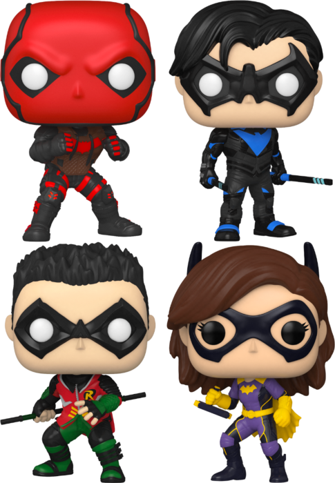 Funko Pop! Gotham Knights - Batman's Avengers - Bundle (Set of 4) - Pop Basement