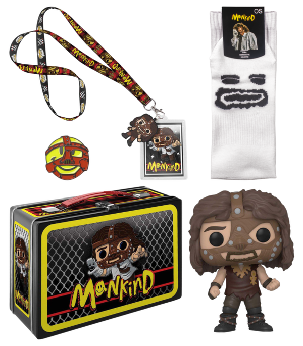 Funko Pop! WWE - Mankind Exclusive Collector Box - Pop Basement