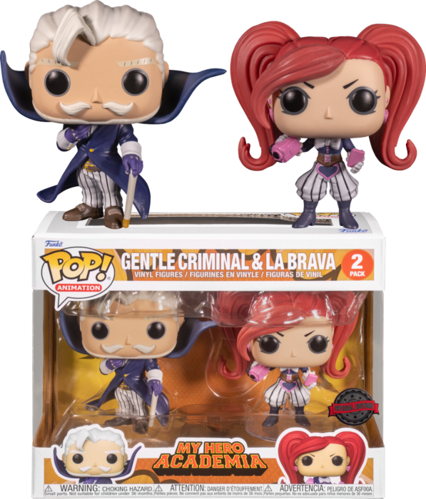 Funko Pop! My Hero Academia - Gentle Criminal & La Brava - 2-Pack - Pop Basement