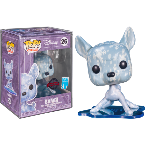 Funko Pop! Bambi - Bambi Snowflakes Artist Series with Pop! Protector #26 - Pop Basement