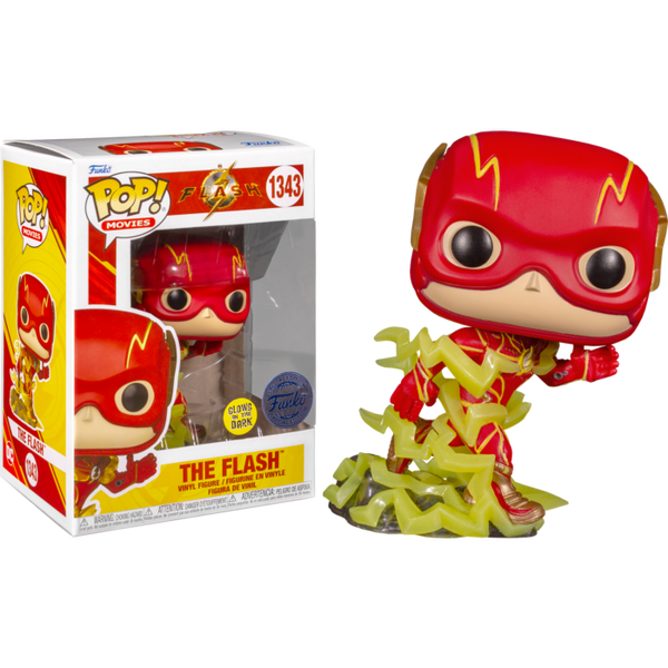 Funko Pop! The Flash (2023) - The Flash Glow in the Dark #1343 - Pop Basement