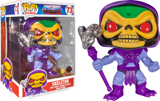 Funko Pop! Masters of the Universe - Skeletor Glow in the Dark 10" #73 - Pop Basement