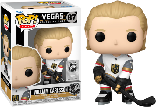 Funko Pop! NHL Hockey - William Karlsson Vegas Golden Knights Away Jersey #87 - Pop Basement