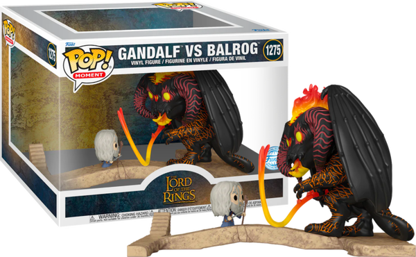 Funko Pop! Moment - The Lord of the Rings - Gandalf vs Balrog #1275 - Pop Basement