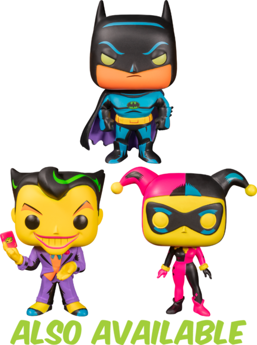 Funko Pop! Batman: The Animated Series - The Joker Blacklight #370 - Pop Basement