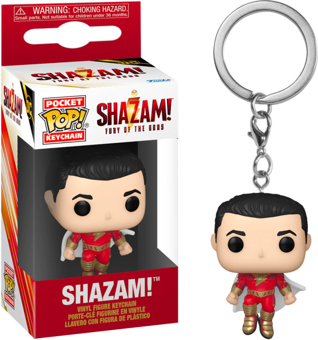 Funko Pocket Pop! Keychain - Shazam! Fury of the Gods (2023) - Shazam! - Pop Basement