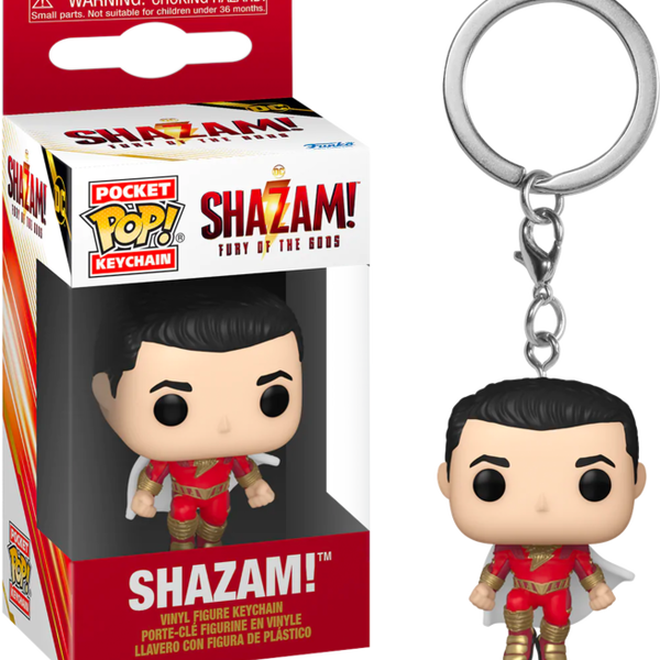 Funko Pocket Pop! Keychain - Shazam! Fury of the Gods (2023) - Shazam! - Pop Basement