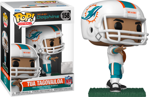 Funko Pop! NFL Football - Tua Tagovailoa Miami Dolphins #158 - Pop Basement
