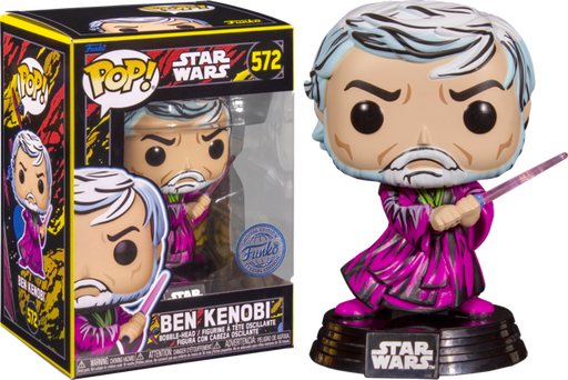 Funko Pop! Star Wars - Ben Kenobi Retro Series #572 - Pop Basement