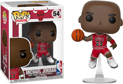 Funko Pop! NBA Basketball - Michael Jordan Chicago Bulls #54 - Pop Basement
