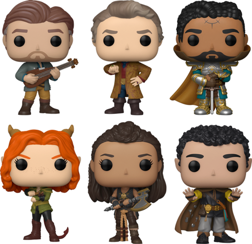 Funko Pop! Dungeons & Dragons: Honor Among Thieves (2023) - Courage, Magic & You - Bundle (Set of 6) - Pop Basement