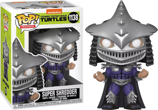 Funko Pop! Teenage Mutant Ninja Turtles II: The Secret of the Ooze - Super Shredder Metallic #1138 - Pop Basement