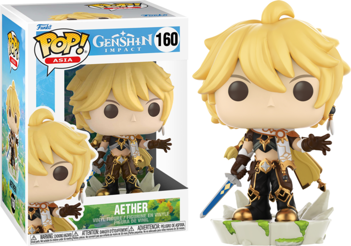 Funko Pop! Genshin Impact - Aether #160 - Pop Basement