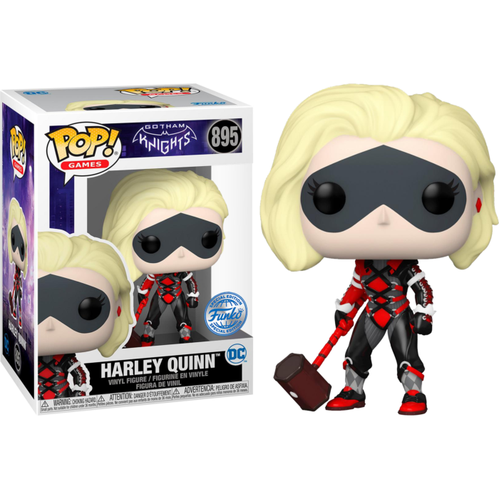 Funko Pop! Gotham Knights - Harley Quinn #895 - Pop Basement
