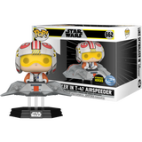 Funko Pop! Rides - Star Wars Episode V: The Empire Strikes Back - Luke in T-47 Airspeeder #662 - Pop Basement