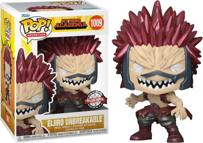 Funko Pop! My Hero Academia - Eijiro Unbreakable Metallic #1009 - Pop Basement