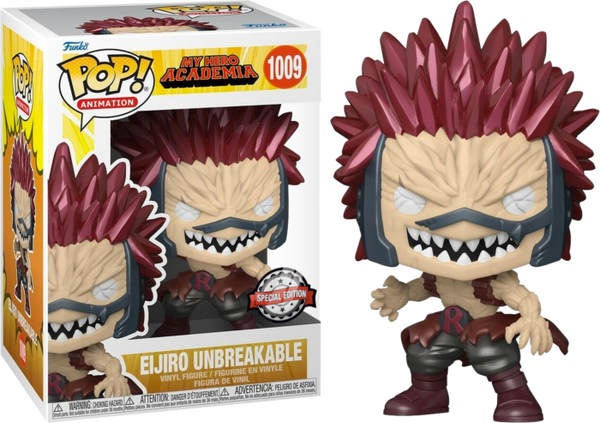 Funko Pop! My Hero Academia - Eijiro Unbreakable Metallic #1009 - Pop Basement