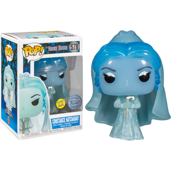 Funko Pop! The Haunted Mansion - Constance Hatchaway Glow in the Dark #578 - Pop Basement