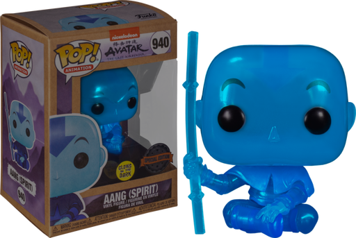 Funko Pop! Avatar: The Last Airbender - Spirit Aang Glow in the Dark Earth Day #940 - Pop Basement