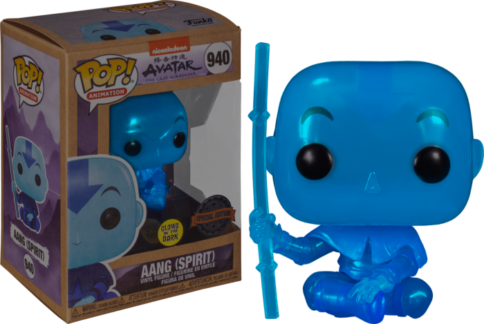 Funko Pop! Avatar: The Last Airbender - Spirit Aang Glow in the Dark Earth Day #940 - Pop Basement