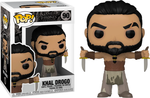 Funko Pop! Game of Thrones - Khal Drogo with Daggers 10th Anniversary #90 - Pop Basement