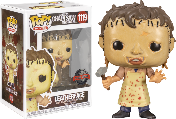 Funko Pop! The Texas Chainsaw Massacre - Leatherface with Hammer #1119 - Pop Basement