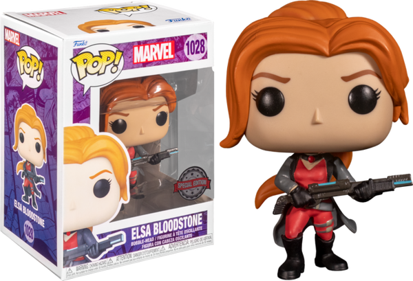 Funko Pop! Marvel - Elsa Bloodstone #1028 - Pop Basement