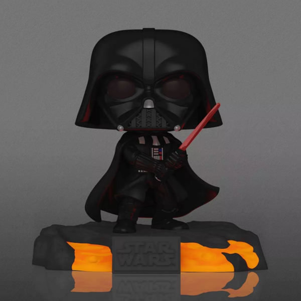 Funko Pop! Star Wars - Darth Vader Red Saber Series Volume 1 Glow in the Dark Deluxe #523 - Pop Basement