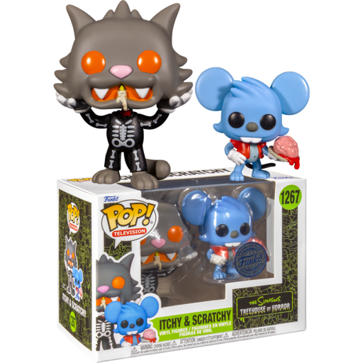 Funko Pop! The Simpsons - Itchy & Scratchy #1267 - Pop Basement