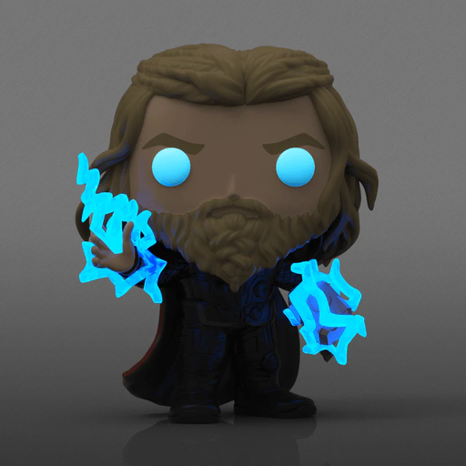 Funko Pop! Avengers 4: Endgame - Thor with Thunder Glow in the Dark #1117 - Chase Chance - Pop Basement