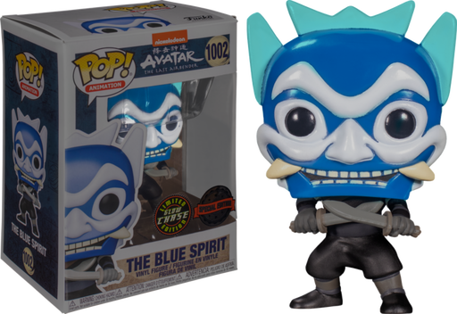 Funko Pop! Avatar: The Last Airbender - Zuko with Blue Spirit Mask #1002 - Chase Chance - Pop Basement