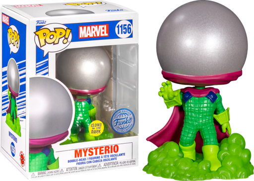 Funko Pop! Spider-Man - Mysterio Earth-616 Glow in the Dark #1156 - Pop Basement