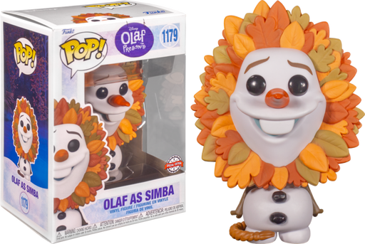 Funko Pop! Olaf Presents: The Lion King - Olaf as Simba #1179 - Pop Basement