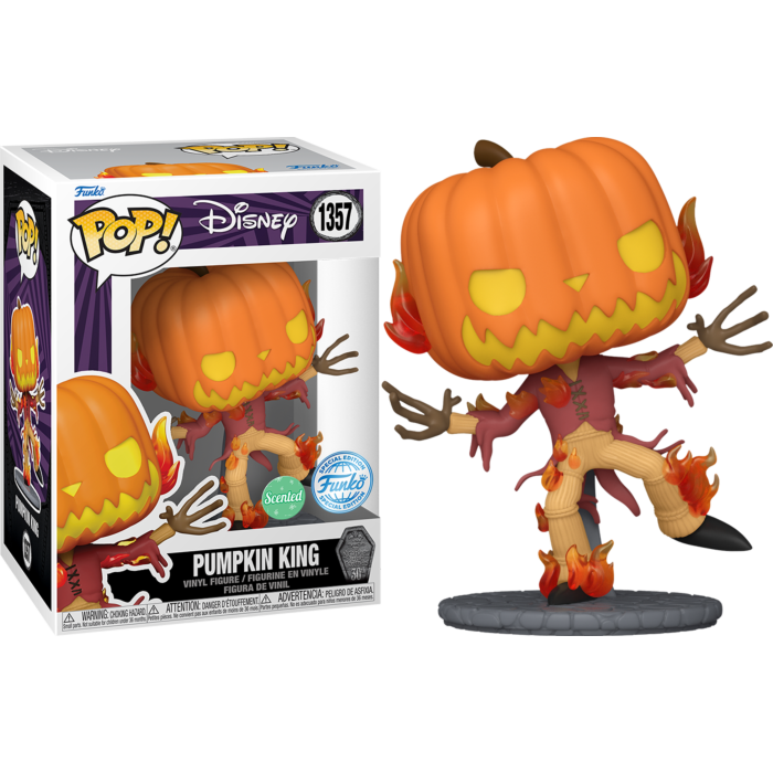 Funko Pop! The Nightmare Before Christmas 30th Anniversary - Pumpkin King Scented #1357 - Pop Basement