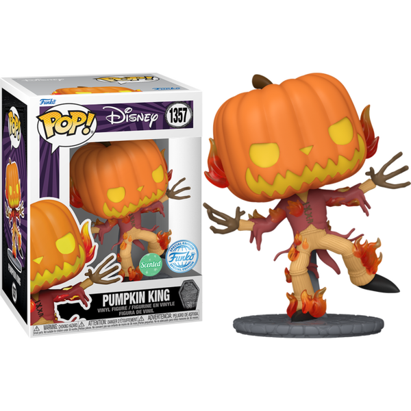 Funko Pop! The Nightmare Before Christmas 30th Anniversary - Pumpkin King Scented #1357 - Pop Basement